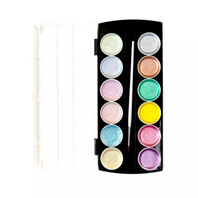Palette Aquarelle Metallic Accents Pastels - Prima Art Philosophy