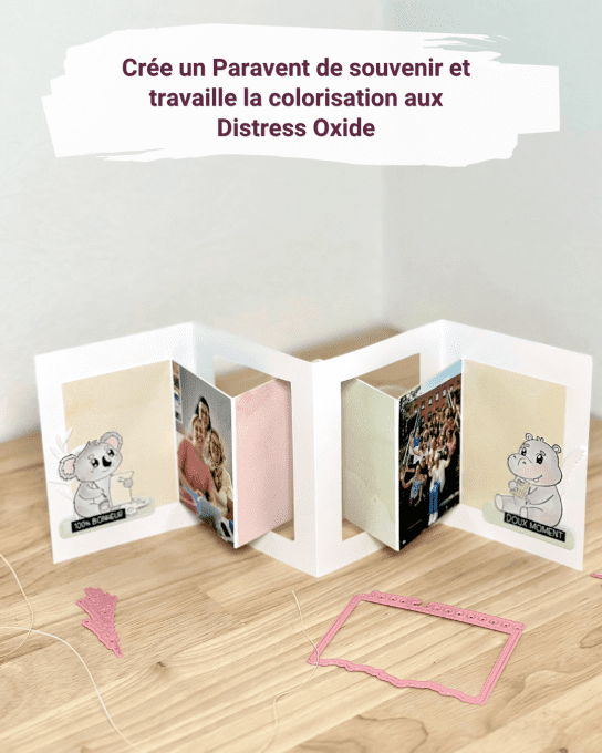 Make & Take - Paravent de souvenirs - Sandelsa