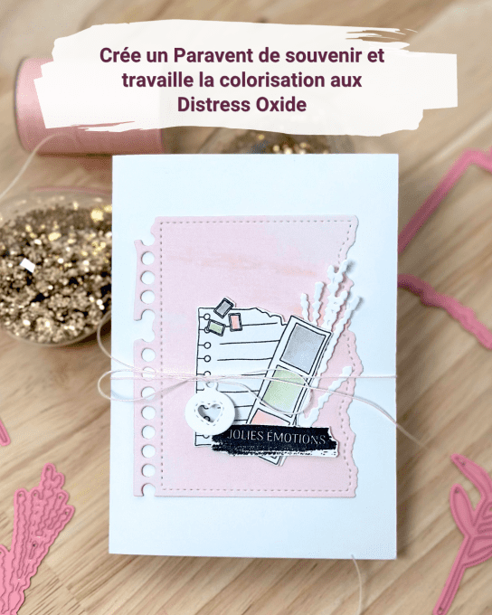 Make & Take - Paravent de souvenirs - Sandelsa