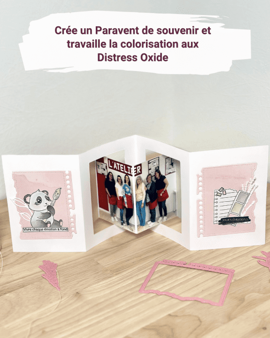Make & Take - Paravent de souvenirs - Sandelsa