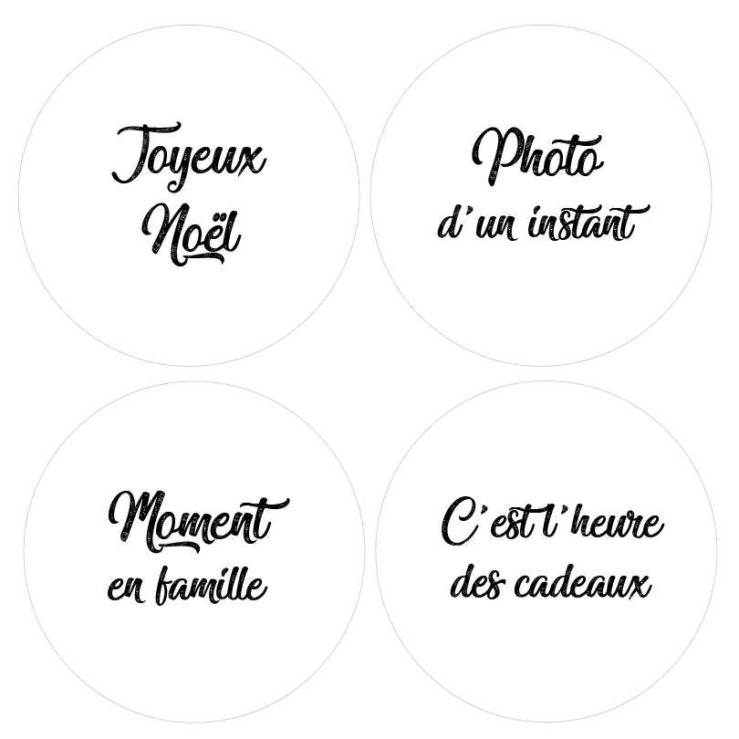 Badges Collection Hivernale - Lot n°1