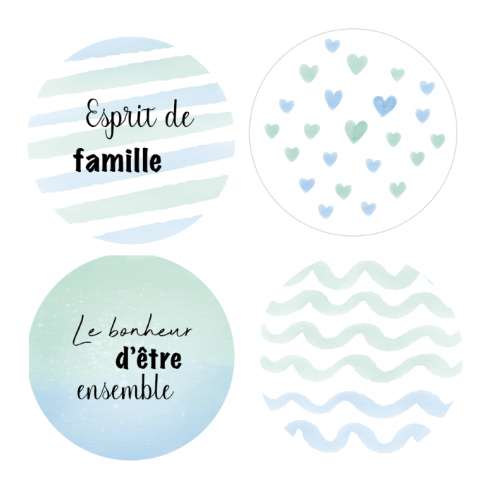 Badges Esprit de Famille