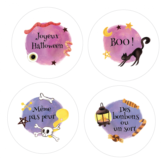 Badges Halloween 2