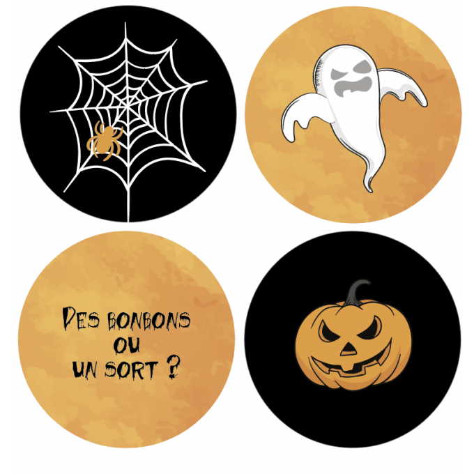 Badges Halloween