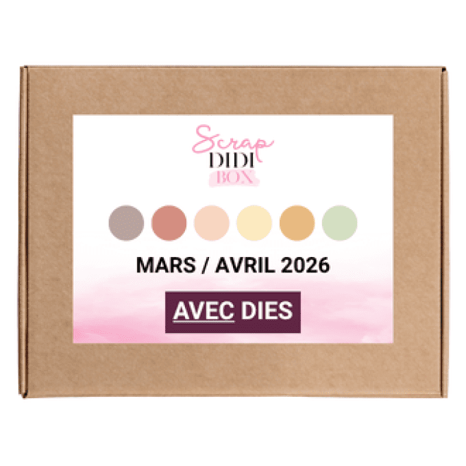 [Rêveries Bohémiennes ] Scrap Didi BOX - Mars / Avril 2026 - AVEC dies