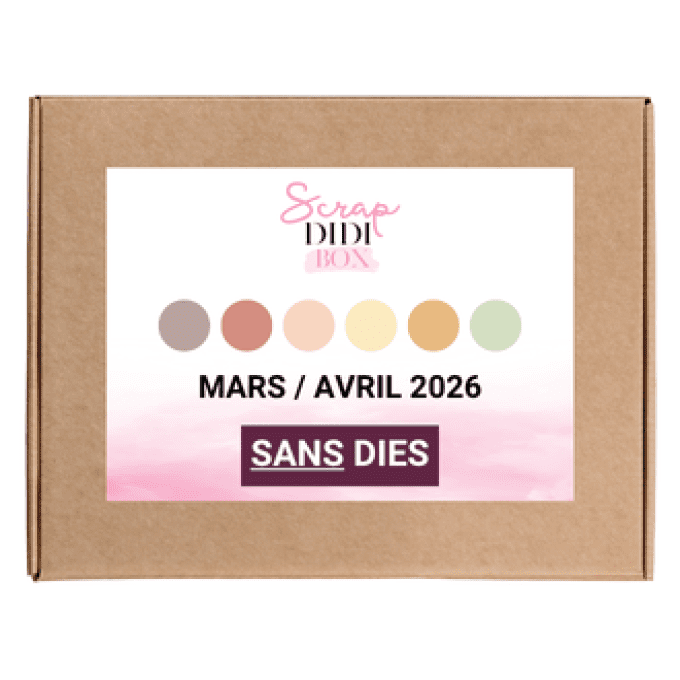 [Rêveries Bohémiennes ] Scrap Didi BOX - Mars / Avril 2026 - SANS dies