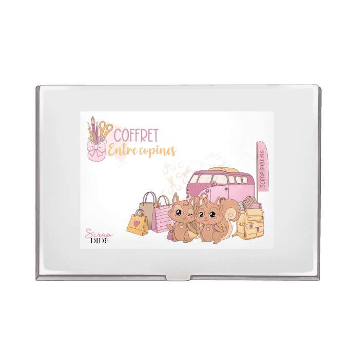 Coffret Entre Copines | Scrapbooking Amitié & Souvenirs