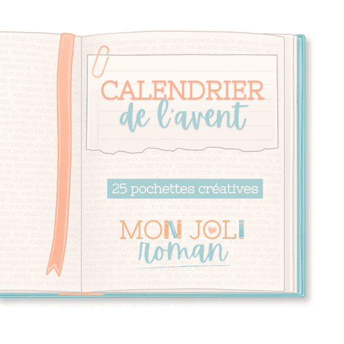 Calendrier de l'Avent Scrapbooking 2026 – Mon Joli Roman