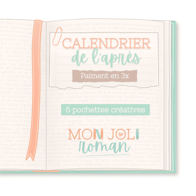 Calendrier de l’Avent Scrapbooking 2026 – Mon joli roman - Paiement en 3 fois