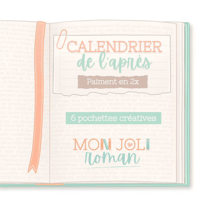 Calendrier de l’Avent Scrapbooking 2026 – Mon joli roman - Paiement en 2 fois
