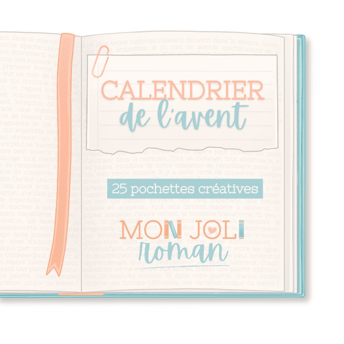 Calendrier de l'Avent Scrapbooking 2026 – Mon Joli Roman