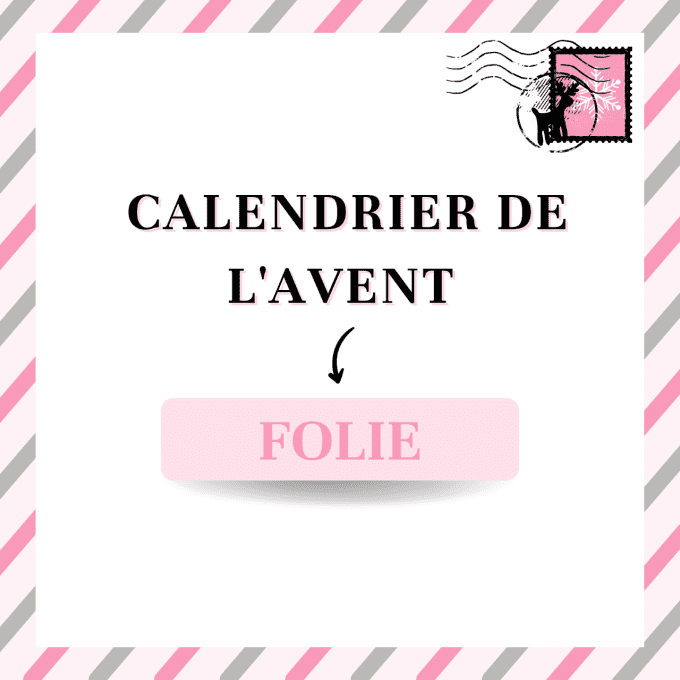 Calendrier de l'avent FOLIE 2023