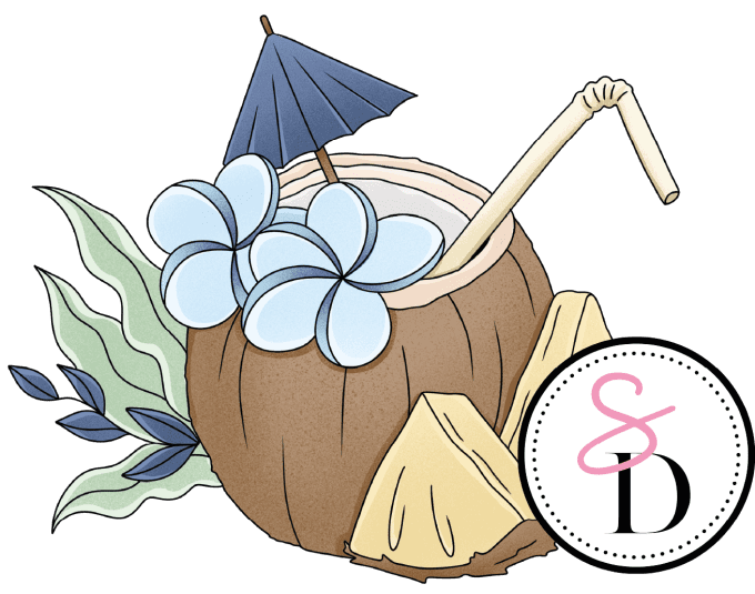 Tampon Caoutchouc – Cocktail Estival – Un Air Marin