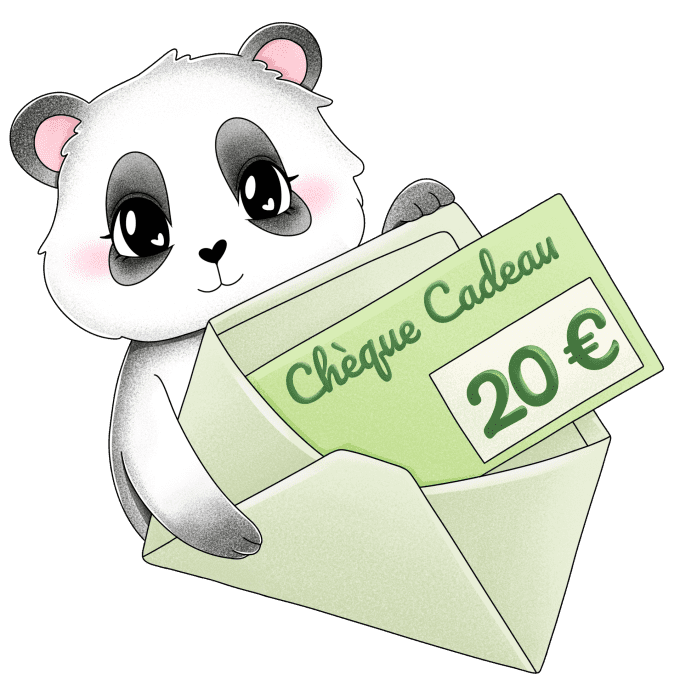 Chèque cadeau Scrap Didi de 20 € pour offrir du matériel de scrapbooking