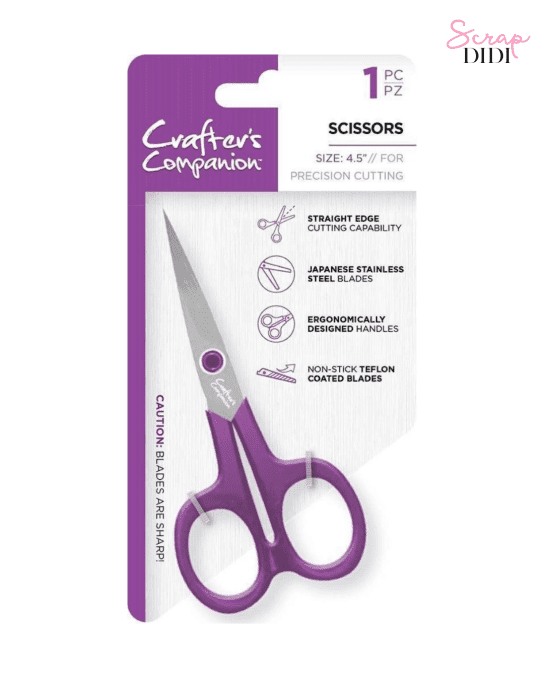 Ciseaux de précision Crafter’s Companion pour scrapbooking – Scrap Didi