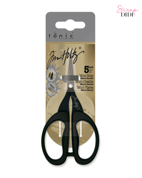 Ciseaux Tim Holtz 5 pouces pour scrapbooking – Scrap Didi