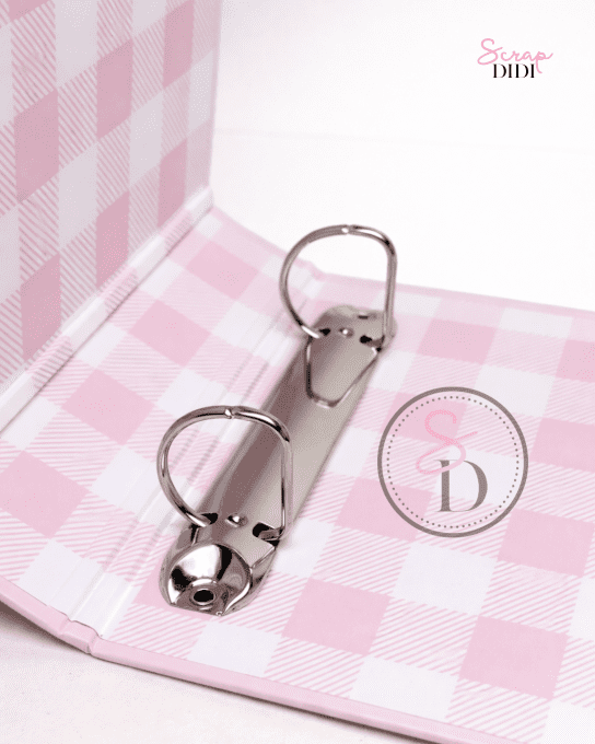 Classeur Scrapbooking - ROSE POUDRÉ - Pour garder tes souvenirs