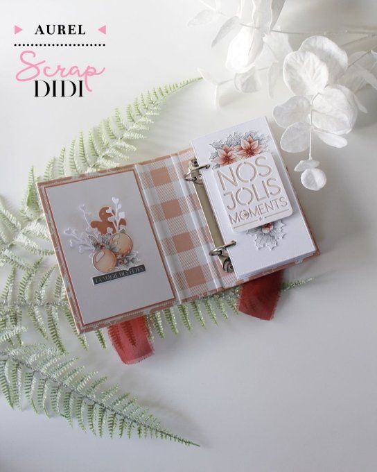 Classeur Scrapbooking - Ma bulle de bonheur