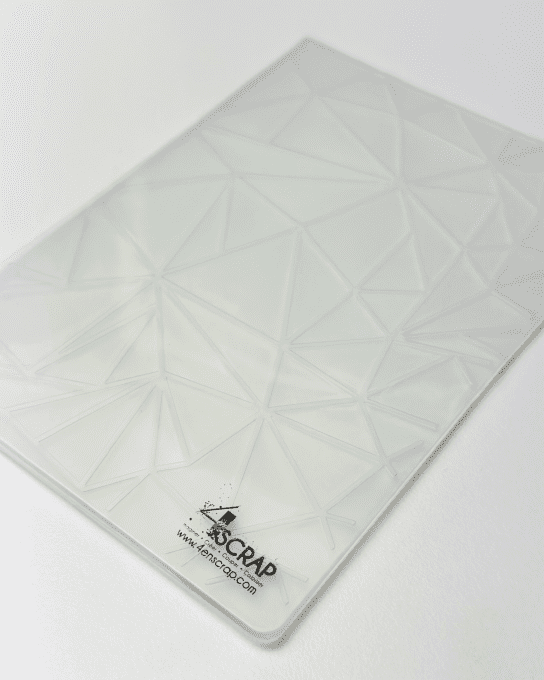 Classeur d’Embossage Bris de Glace – 4enScrap – 10,5 x 15 cm