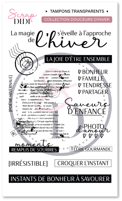 Clear A6 - La Magie de l’Hiver - Douceurs d'Hiver