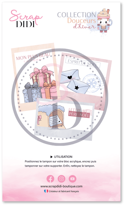 Clear A6 - Les Couleurs de mon Hiver Gourmand - Douceurs d'Hiver 