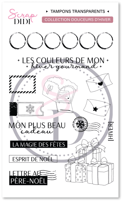 Clear A6 - Les Couleurs de mon Hiver Gourmand - Douceurs d'Hiver 