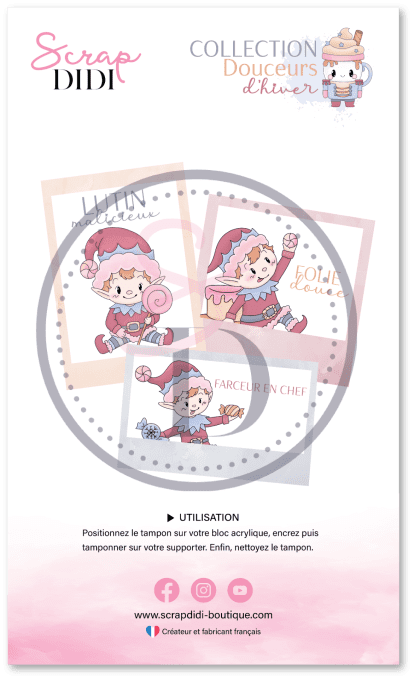 Clear A6 - Lutins Farceurs - Douceurs d'Hiver