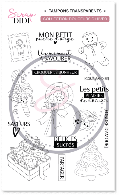 Clear A6 - Mon Petit Sucre d’Orge - Douceurs d'Hiver 