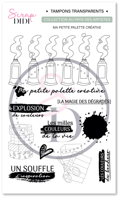 Clear A6 – MA PETITE PALETTE CRÉATIVE – Au pays des artistes