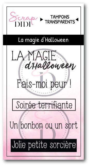 Tampons Clear A8 - La magie d'Halloween