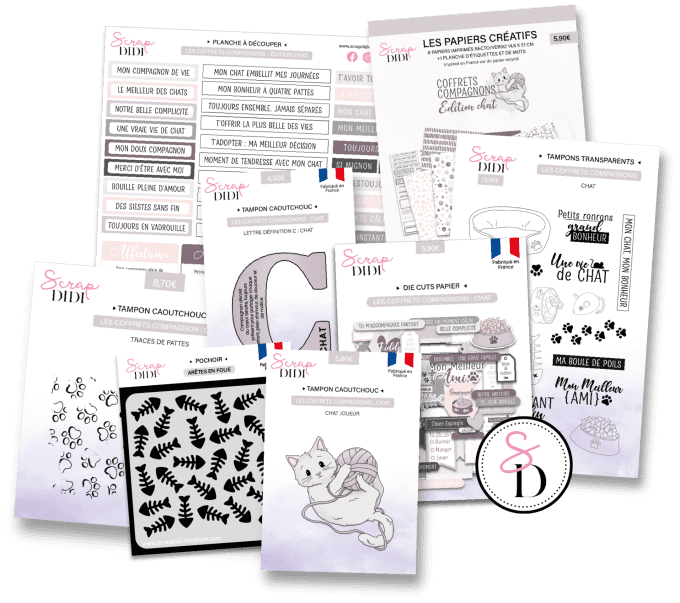 Coffrets compagnons - Chat