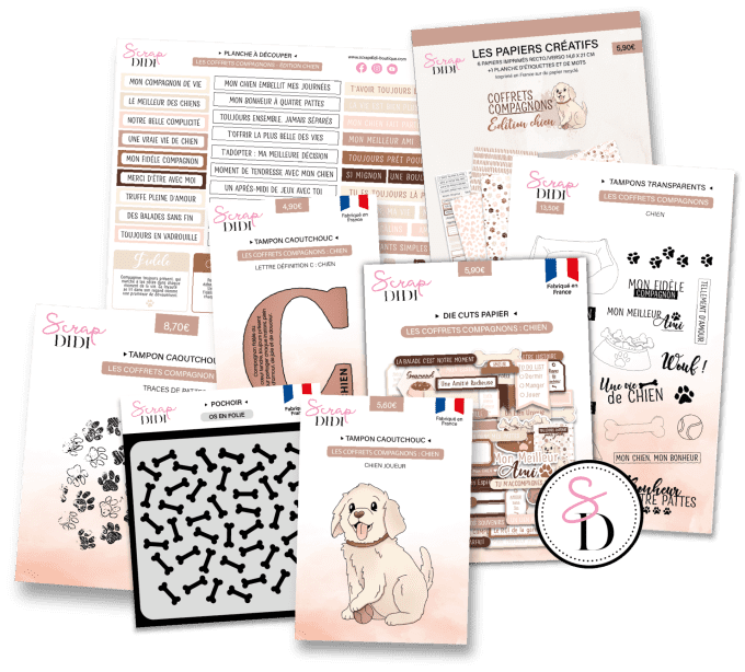 Coffrets compagnons - Chien