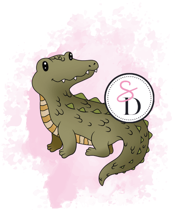 Les p'tits chéris  SOUS LES TROPIQUES - Crocodile