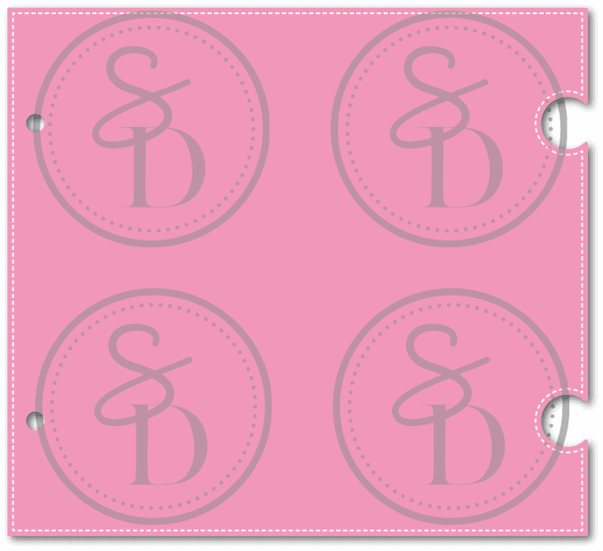 Die - Double Page - Classeur Scrap Didi 