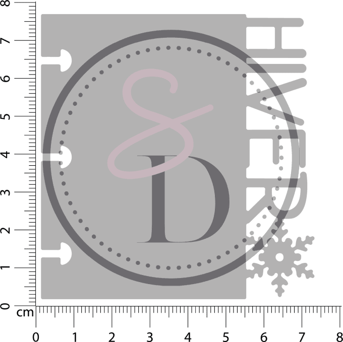 Die - Insert disques Hiver - Douceurs d'hiver