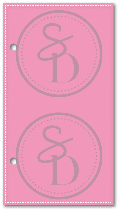 Matrice de découpe page simple pour le scrapbooking