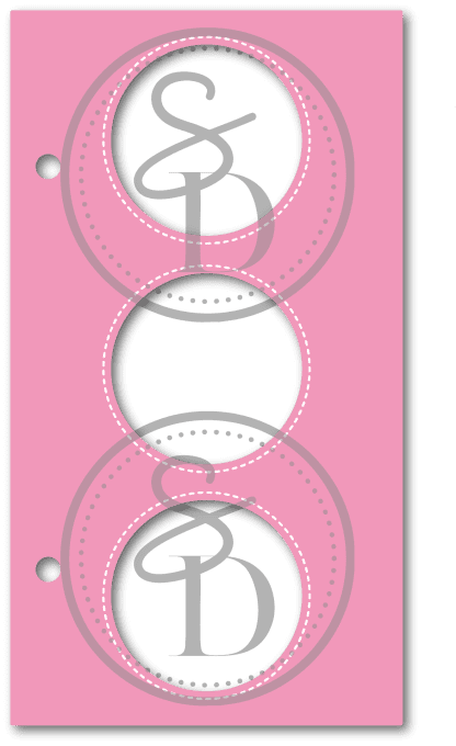 Die - Page trio de ronds - Classeur Scrap Didi