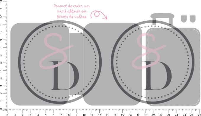 Dies – Base Mini Album Valise – Un Air Marin