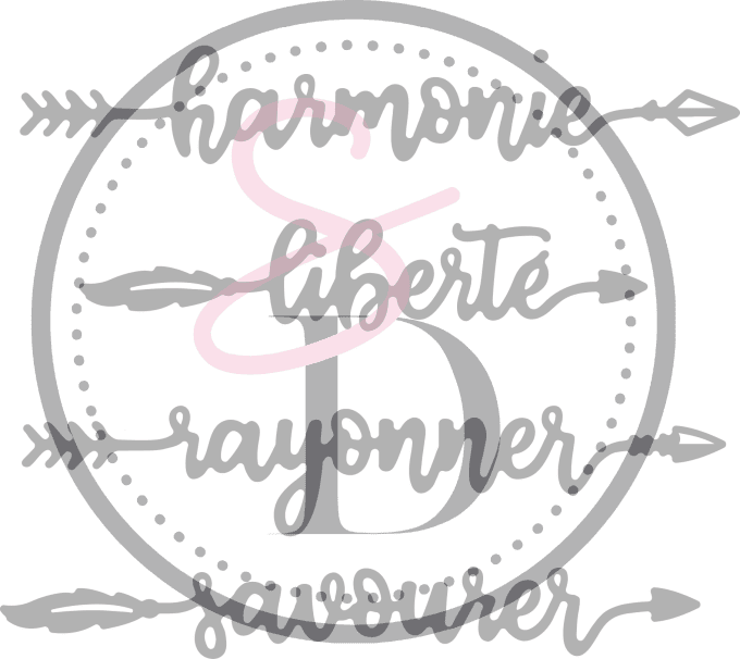 Dies scrapbooking - Set de mots bohèmes - Rêverie Bohémienne