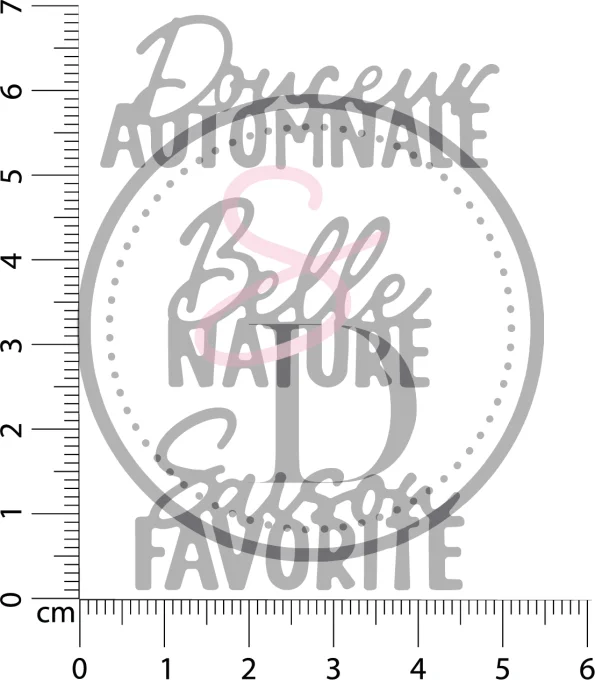 Dies - Set Douceur Automnale – Au cœur de la forêt