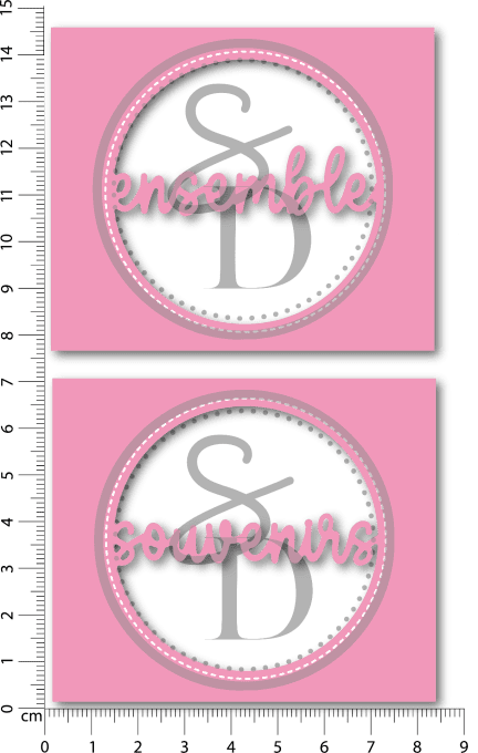 Dies - Bulles Ensemble & Souvenirs - Classeur Scrap Didi 