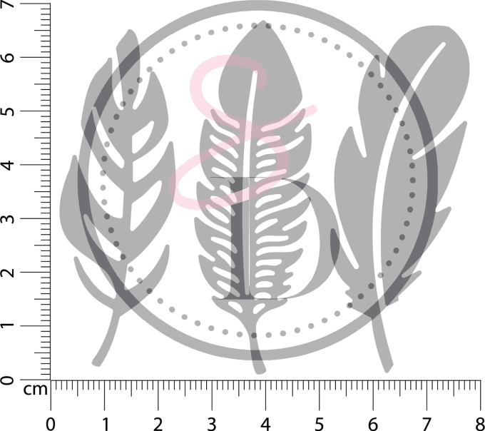 Dies scrapbooking - Trio de plumes - Rêverie Bohémienne