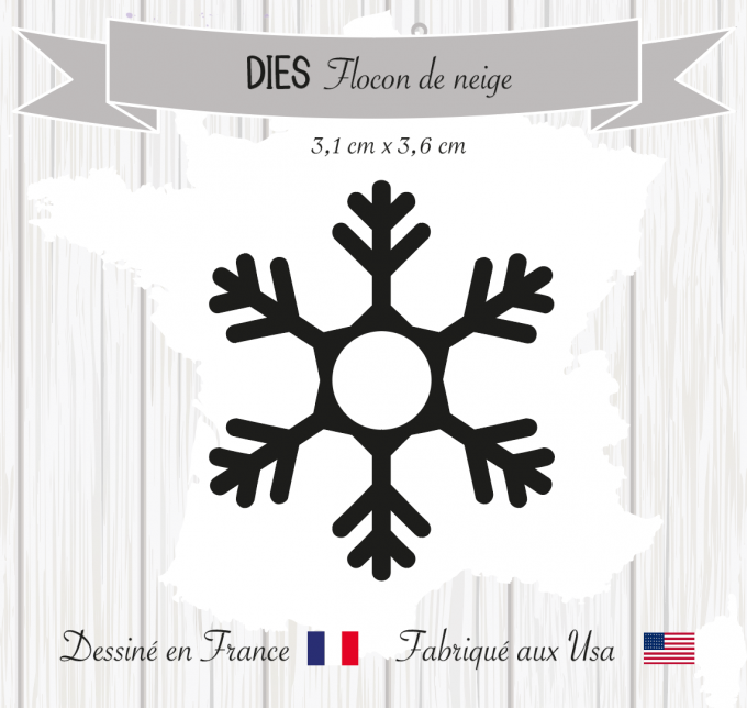 Dies flocon de neige