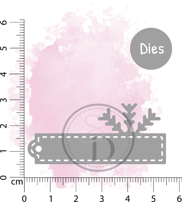 DIE - Etiquette floconn