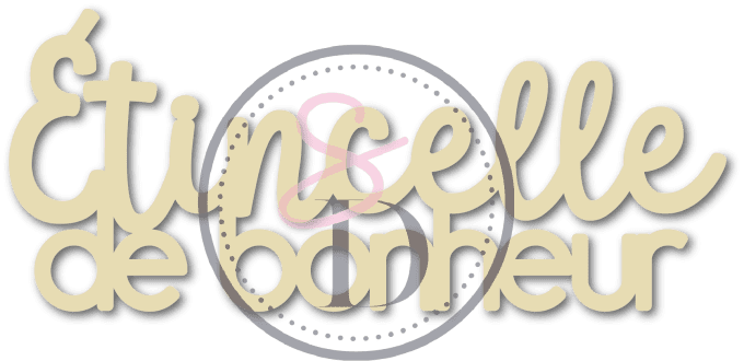 Mot en carton bois adhésif “Étincelle de bonheur” – Ma bulle de bonheur