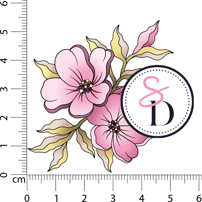 Tampon caoutchouc - Feuillage [Le chemin des créations]