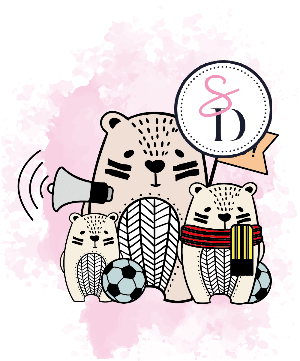 Tampon - Famille Ours Supporter