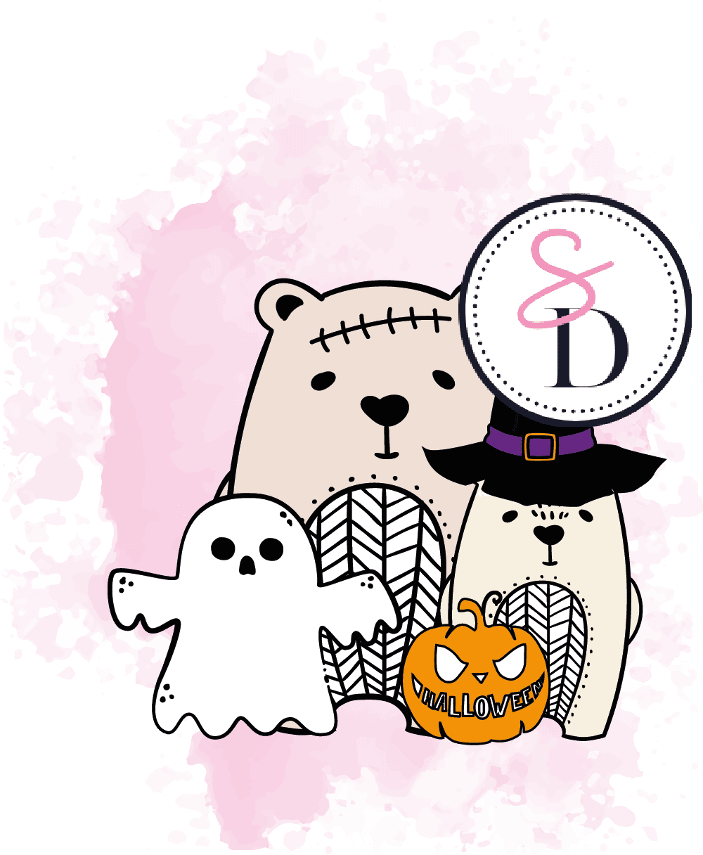 Tampon Famille Ours Halloween