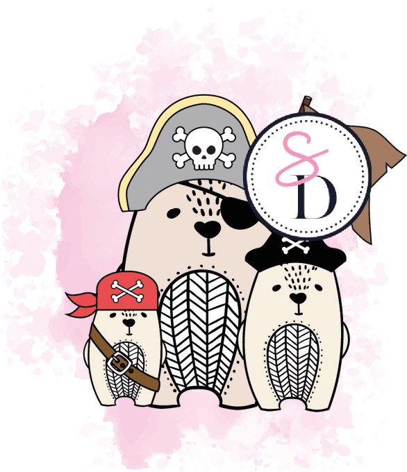 Tampon Famille Ours Pirates