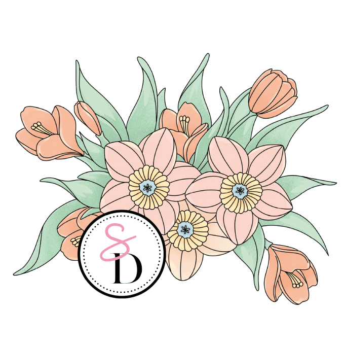 Tampon caoutchouc - Douce floraison - Les trésors de Pâques | Nouvelle récolte 